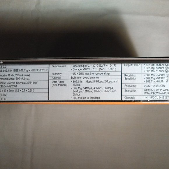 TRENDnet 150 Mbps Mini Wireless N USB Adapter; Model: TEW-648UB-Last ONE - Picture 9 of 14